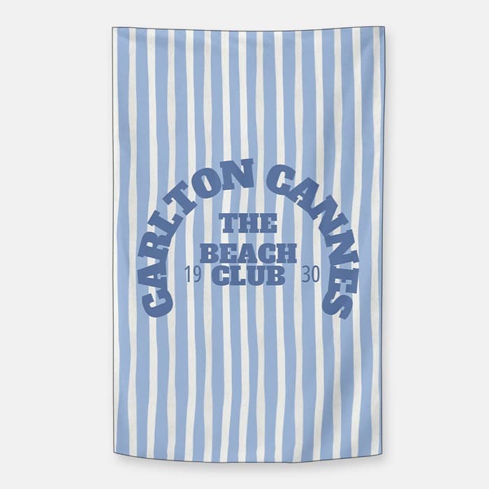 Carlton Cannes – The Beach Club 쉬폰 패브릭 포스터 이미지