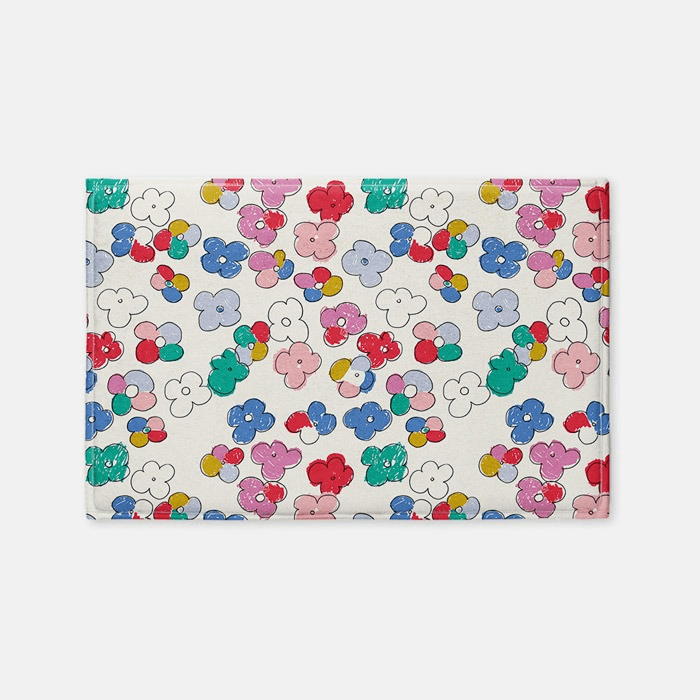 Hand drawn flowers ver.2 발매트 이미지