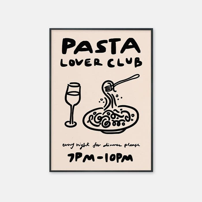 Pasta Lover Club 포스터 이미지
