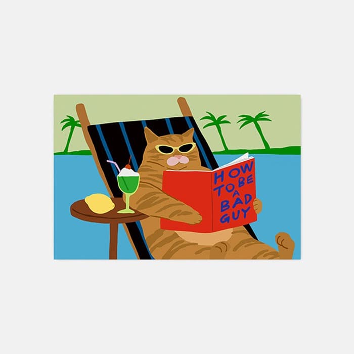[당일출고] how to be a bad guy 소프트 규조토 발매트 이미지