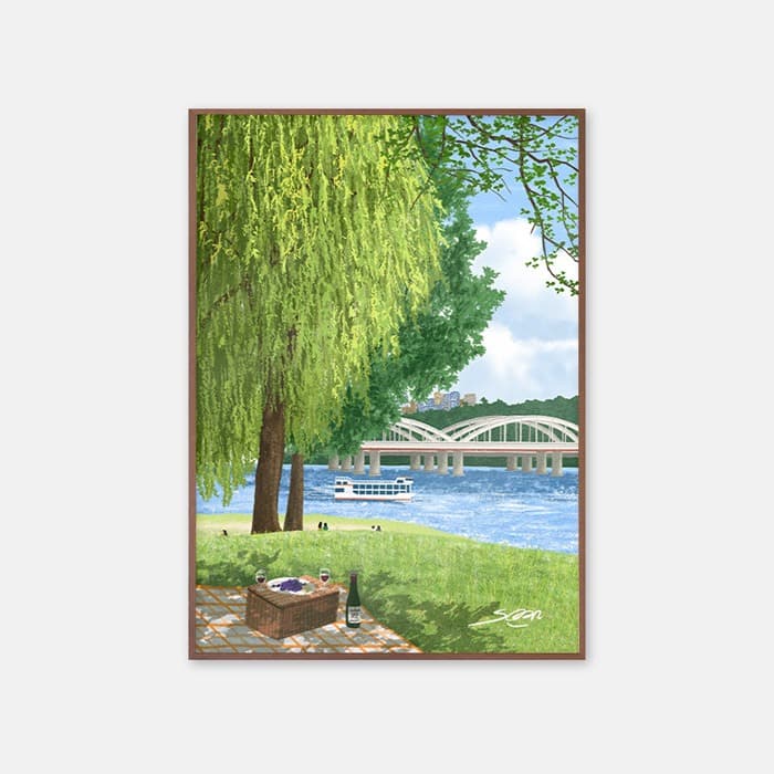 지나가는 계절 포스터 이미지