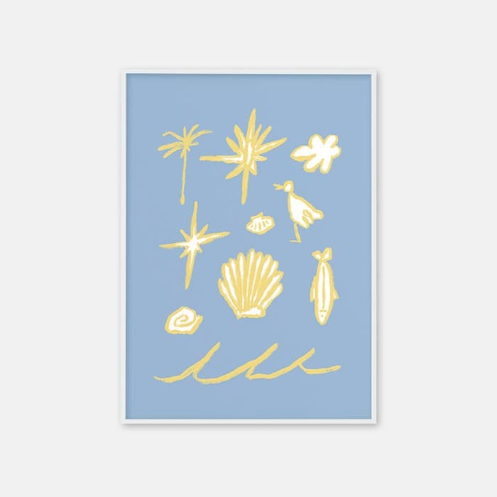 Summer beach 포스터 이미지