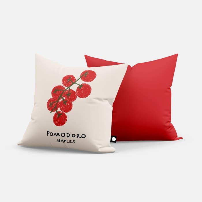 Pomodoro, Naples 쿠션 커버 이미지