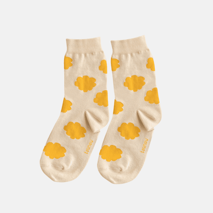 Flower in dreams Sunflower Yellow 양말 이미지