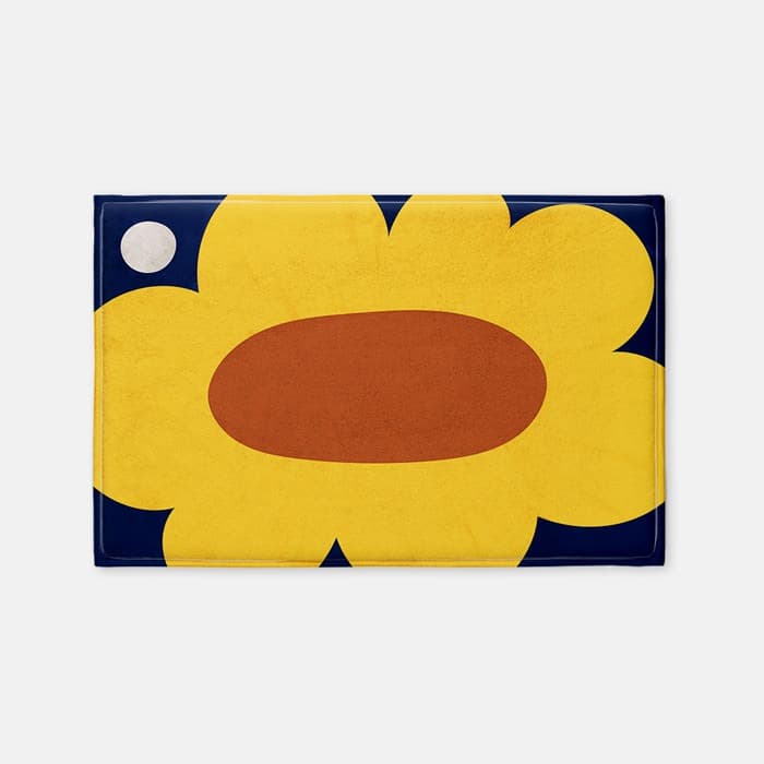 해바라기 발매트 이미지