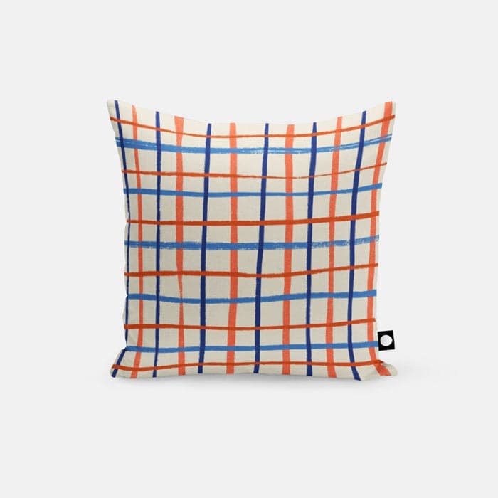 Plaid 쿠션 커버 이미지