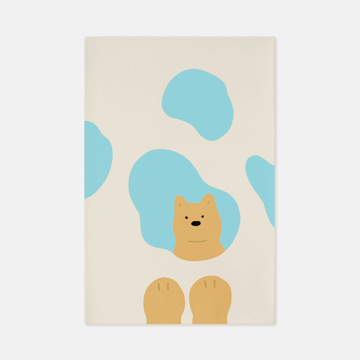 WATER_MIRROR 극세사 거실 러그 이미지