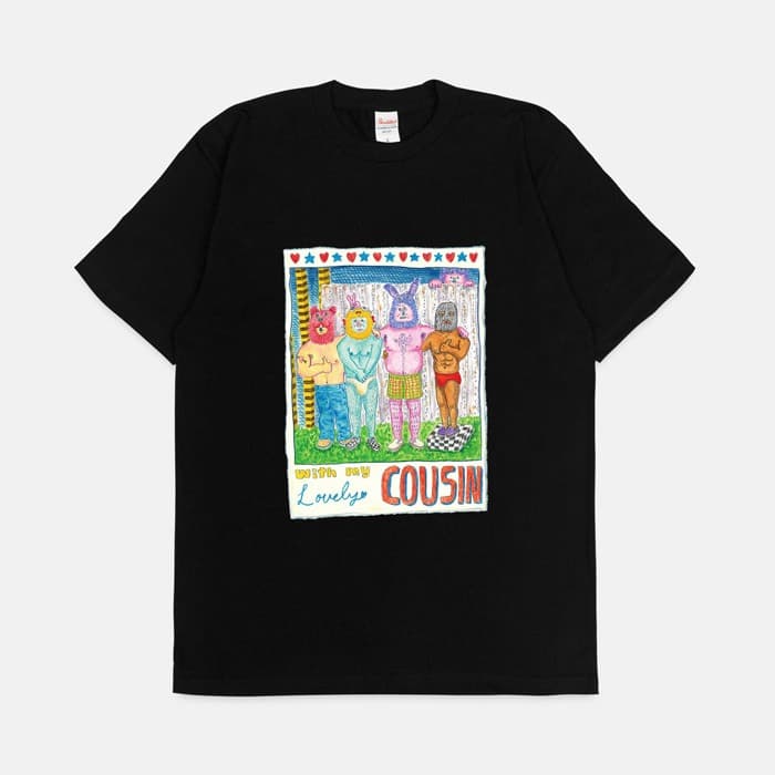 요상한 친척 반팔티셔츠 이미지