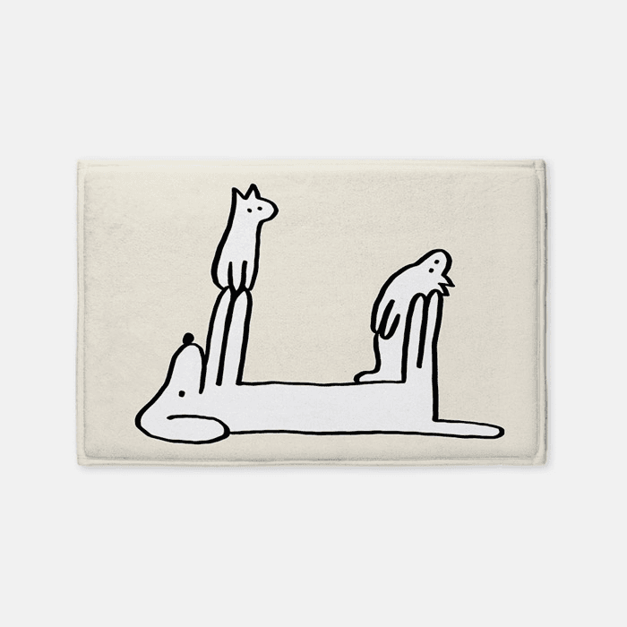 lazyyy weekend 발매트 이미지