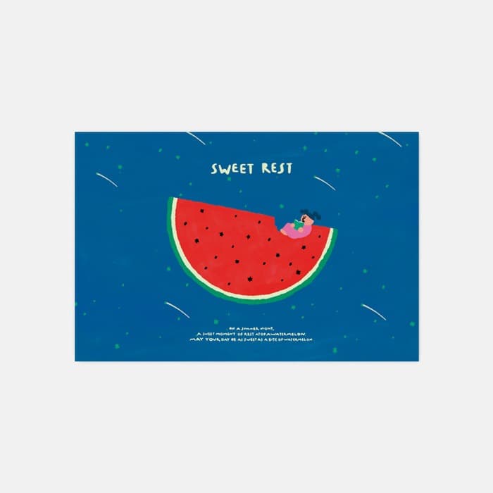 수박 소프트 규조토 발매트 이미지