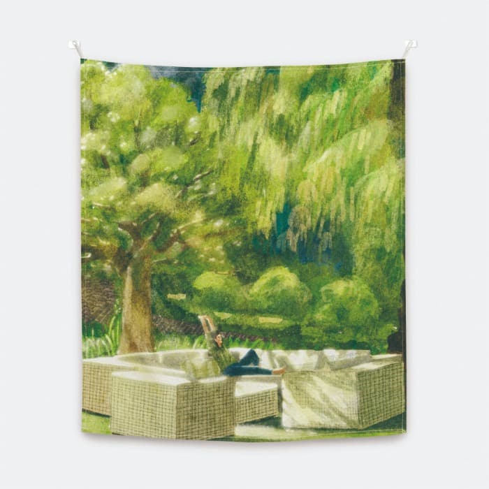 dear forest 패브릭 포스터 대형 이미지