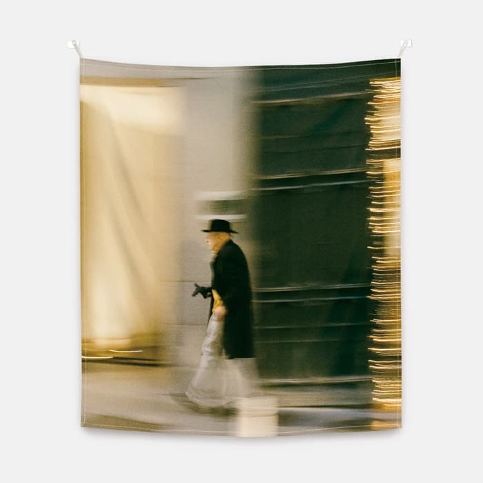 얼굴없는 사람들 05 패브릭 포스터 대형 이미지