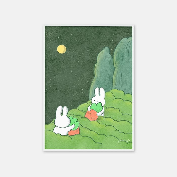 달밤의 당근서리 포스터 이미지