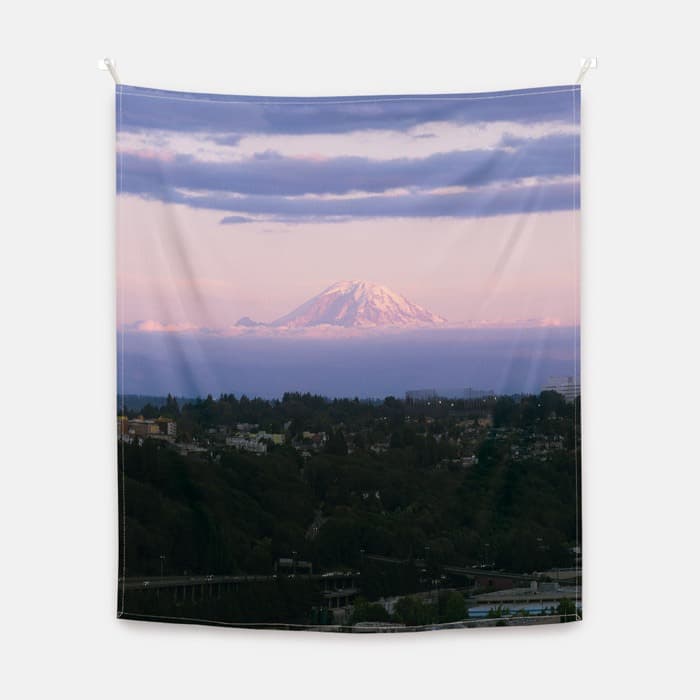 Mount Rainier 패브릭 포스터 대형 이미지