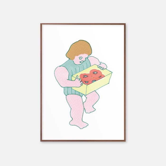 A Boy with a Tomato Box 포스터 이미지