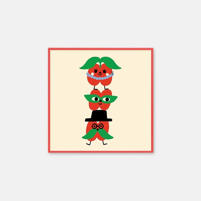 THREE APPLES 포스터 이미지