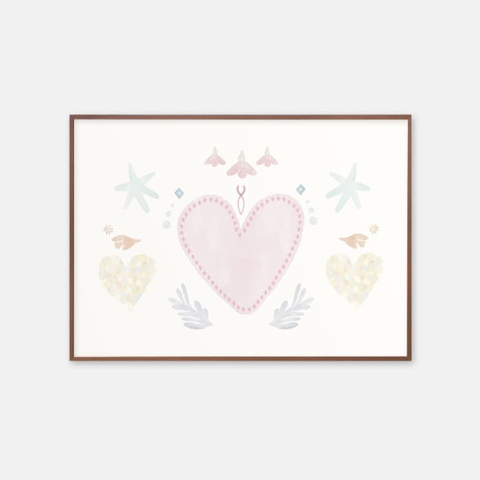 여름의 조각 포스터 이미지