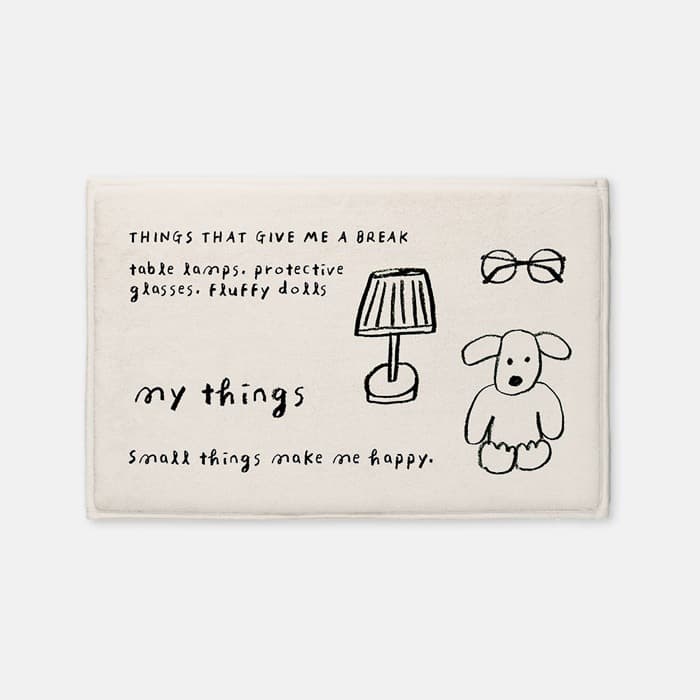 My Things 발매트 이미지