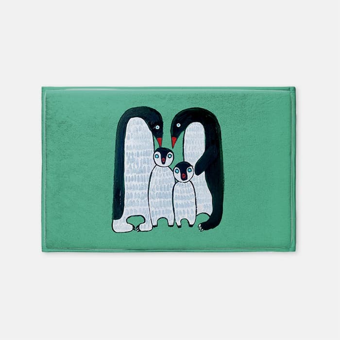 펭귄 발매트 이미지