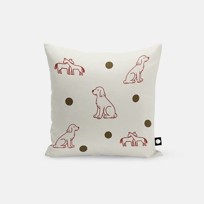 동행 스웨이드 터치 쿠션 커버 이미지