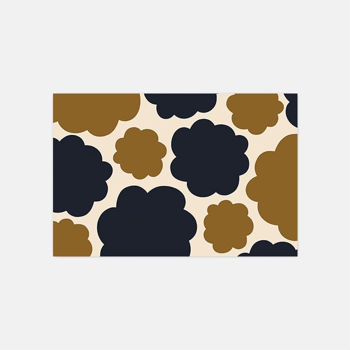 Seasons in bloom(Indigo) 소프트 규조토 발매트 이미지