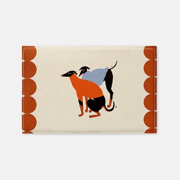 autumn doggos 발매트 이미지