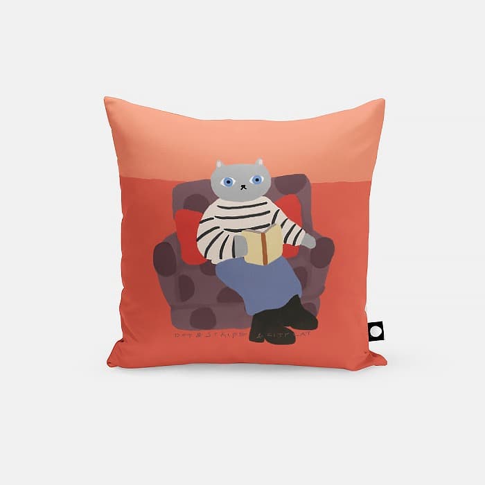 city cat(reader) 쿠션 커버 이미지