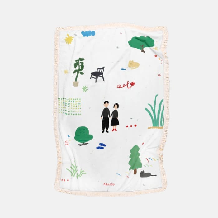 [NEW] life is better with you 극세사 담요 이미지