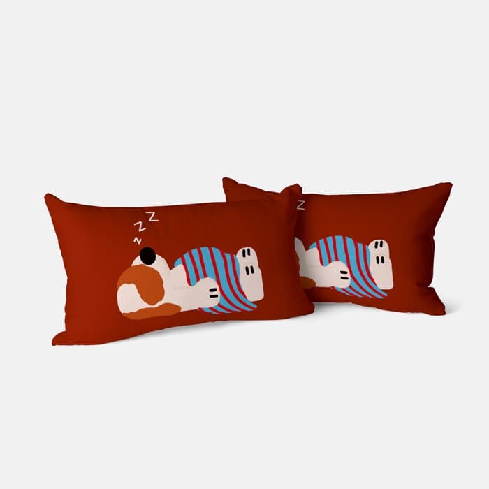Nap Time 미니 쿠션 커버 이미지