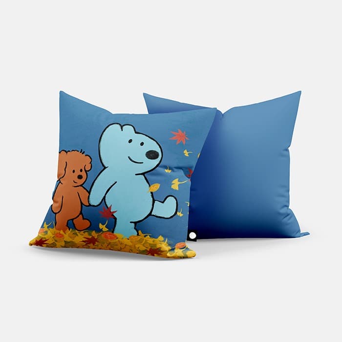 [NEW] 낙엽차기 쿠션 커버 이미지