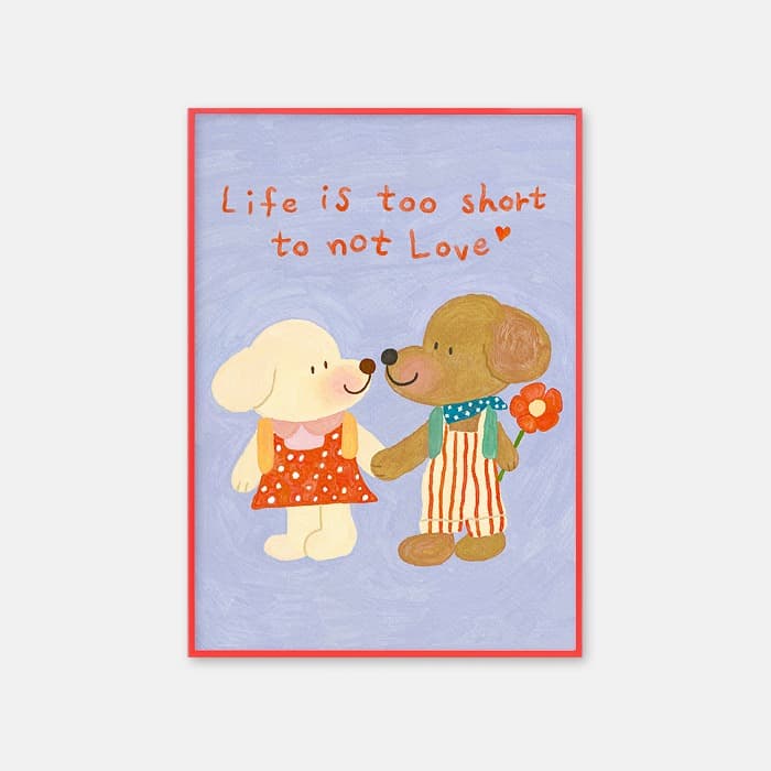 Life is too short 포스터 이미지