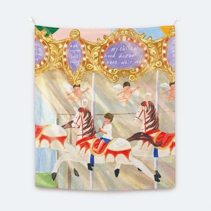 marry go round 패브릭 포스터 대형 이미지