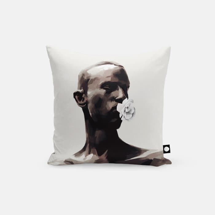 말 쿠션 커버 이미지