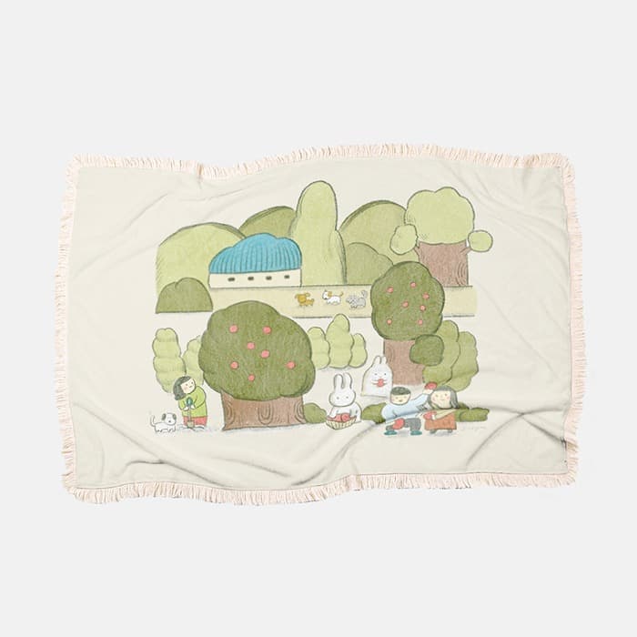 [NEW] 시골집 극세사 담요 이미지