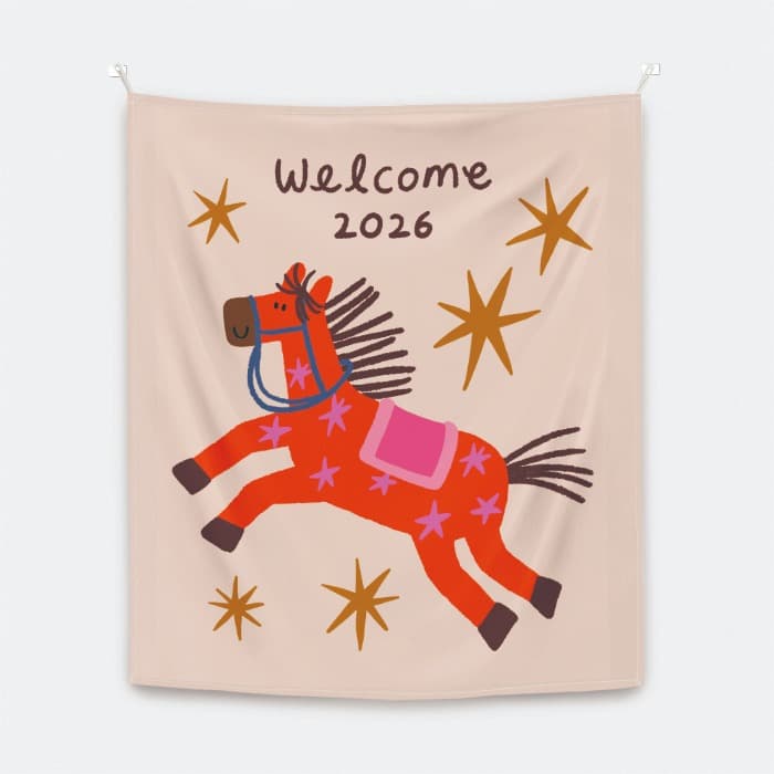 welcome to 2026 패브릭 포스터 대형 이미지