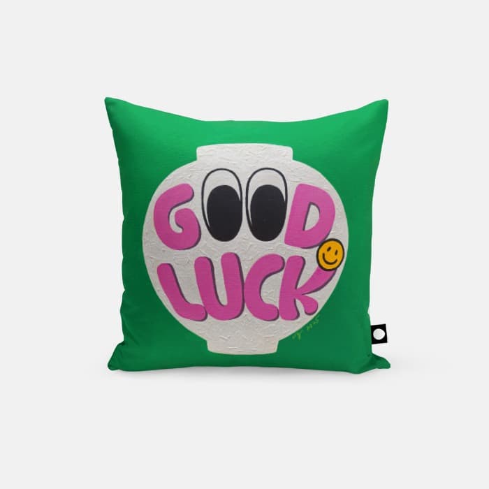 Good Luck 달풀 쿠션 커버 이미지