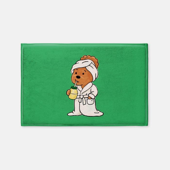 목욕후 발매트 이미지