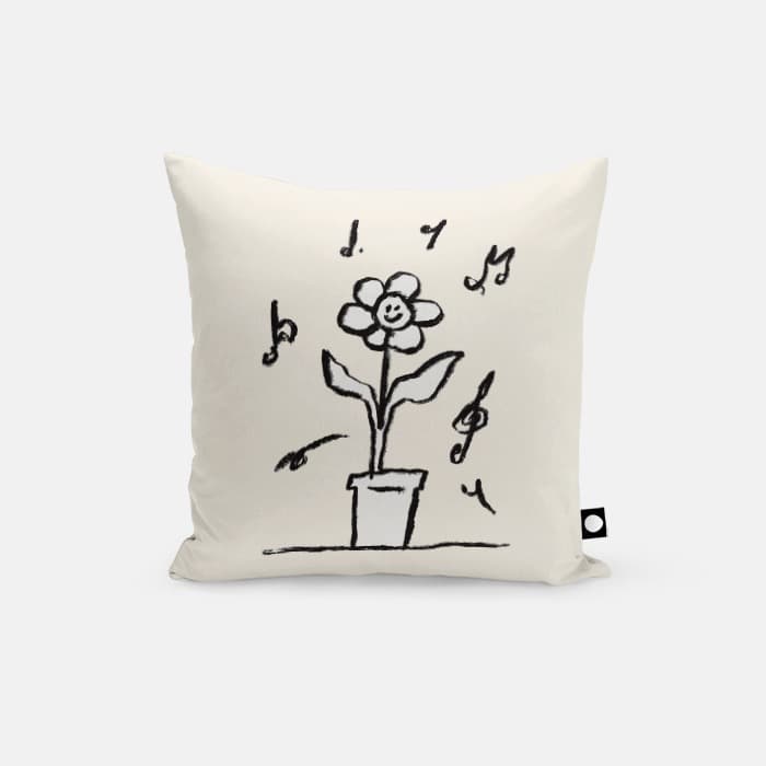 Dancing flower 쿠션 커버 이미지