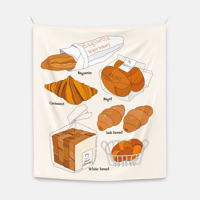 Bread Bread 패브릭 포스터 대형 이미지