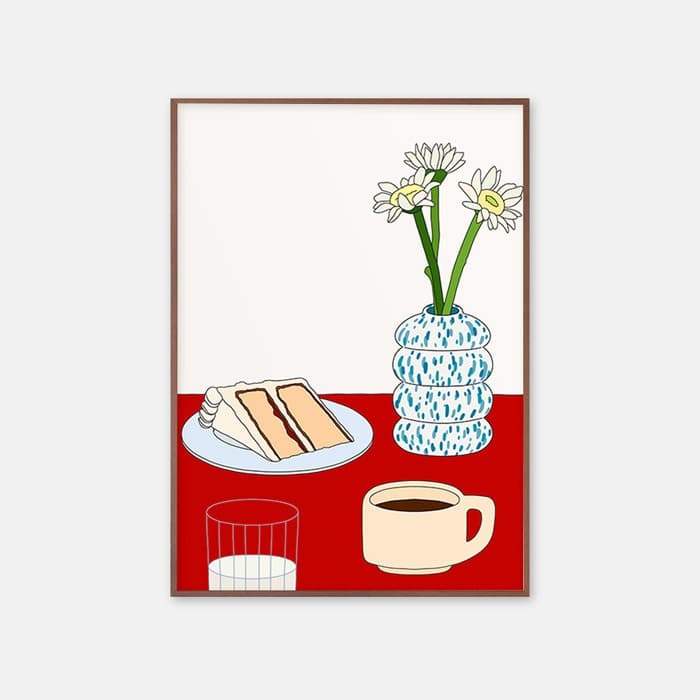 Cake with Coffee 포스터 이미지