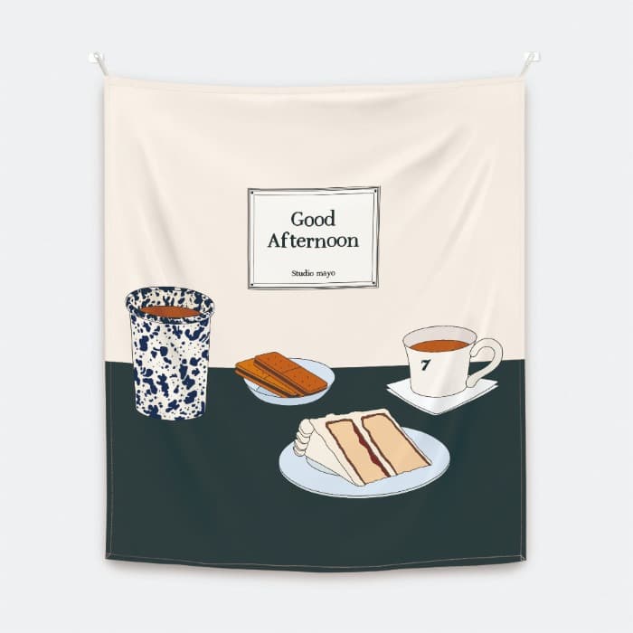 Coffee time 패브릭 포스터 대형 이미지