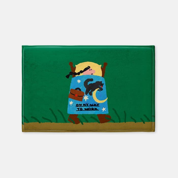 on my way to work 발매트 이미지