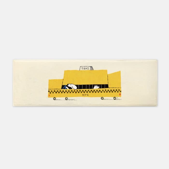 NYC TAXI 주방매트 러너, 러그 이미지