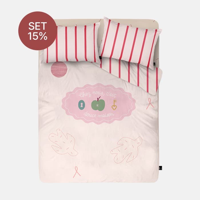 Red Apple 리버시블 사계절 차렵이불 SET 이미지