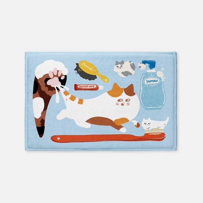 [NEW] Water proof kitty 발매트 이미지