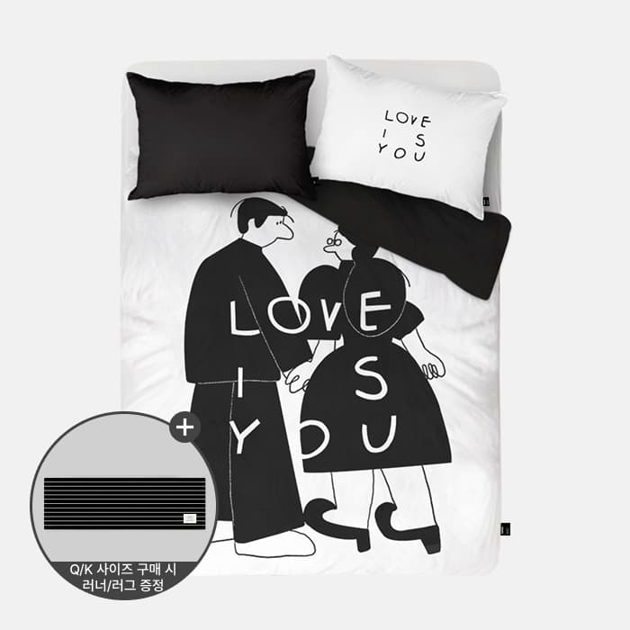 LOVE IS YOU 리버시블 사계절 차렵이불 이미지