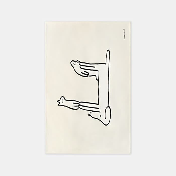 lazyyy weekend 극세사 거실 러그 M(150x200cm) 이미지