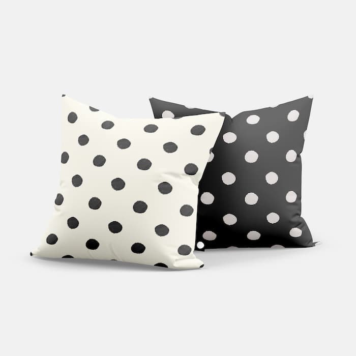 쿠키앤크림 리버서블 쿠션 커버 이미지