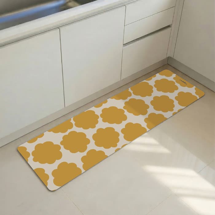 [27% OFF] Flower in dreams sunflower Yellow pvc 주방매트 이미지