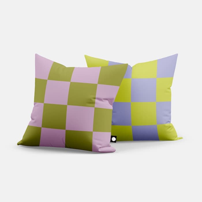 키위 소르베 리버서블 쿠션 커버 이미지